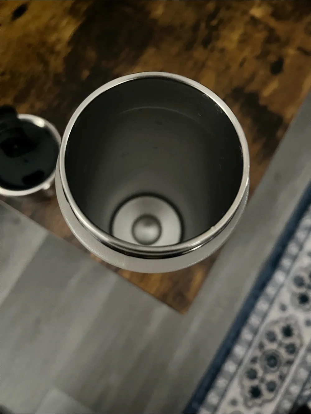 BrightView Stainless Steel Travel Bottle in Taupe